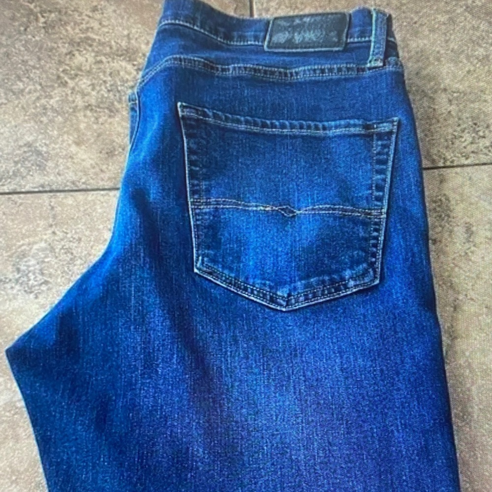 Lucky Brand Men's Deep Blue Slim Jeans